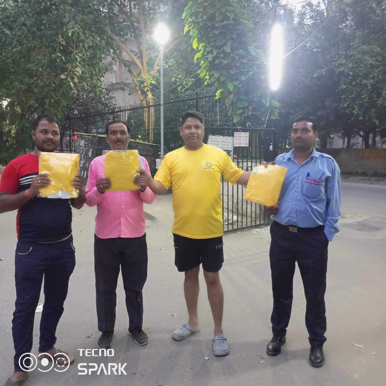  Proudly Wearing Our Identity: Ashardeep Team T-Shirt Distribution